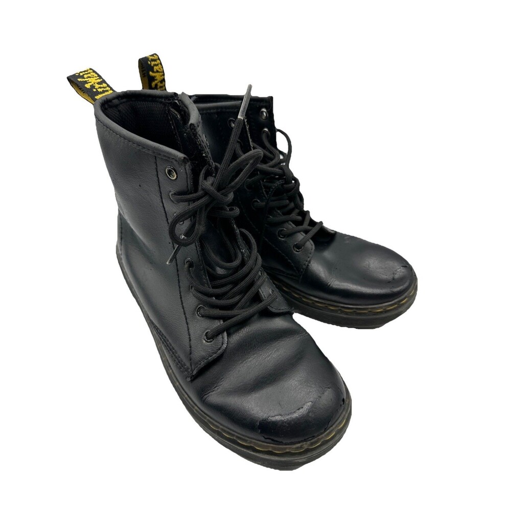 Doc Martens Air Wair Boots Size 4 US M 5 US L Lace Zip Up